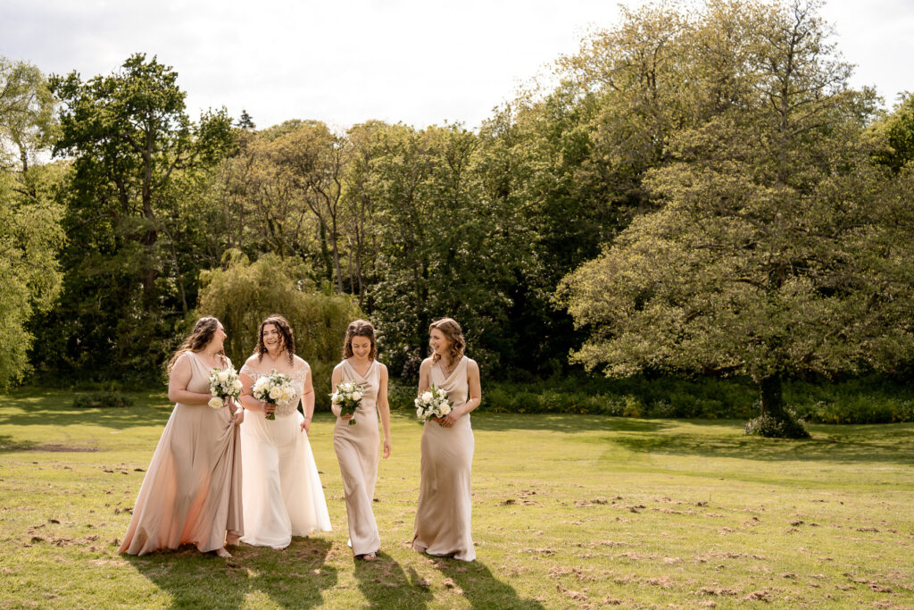 Bride and Groom during their Chewton Glen wedding by Chewton Glen wedding photographer Martin Bell Photography