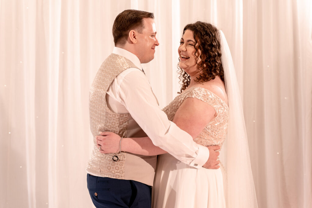 Bride and Groom during their Chewton Glen wedding by Chewton Glen wedding photographer Martin Bell Photography