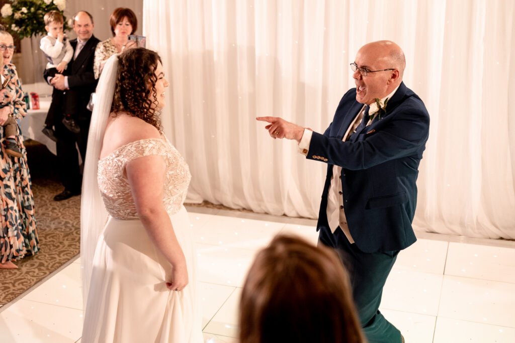 Bride and Groom during their Chewton Glen wedding by Chewton Glen wedding photographer Martin Bell Photography