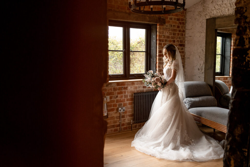 Clock Barn Spring Wedding photos by Hampshire wedding photographer Martin Bell Photography
