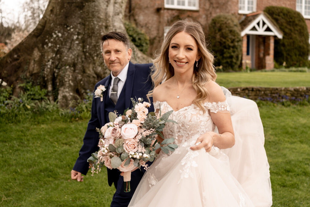 Clock Barn Spring Wedding photos by Hampshire wedding photographer Martin Bell Photography