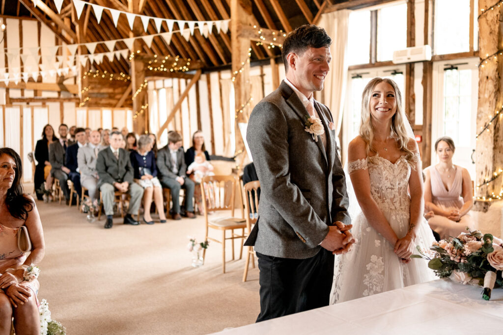 Clock Barn Spring Wedding photos by Hampshire wedding photographer Martin Bell Photography