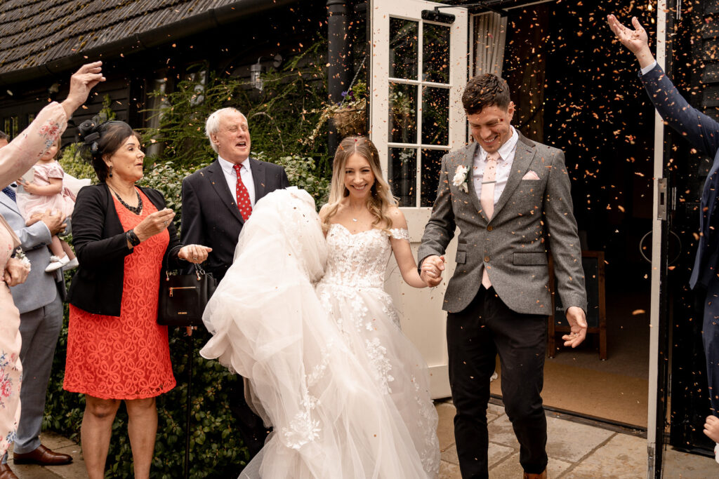 Clock Barn Spring Wedding photos by Hampshire wedding photographer Martin Bell Photography