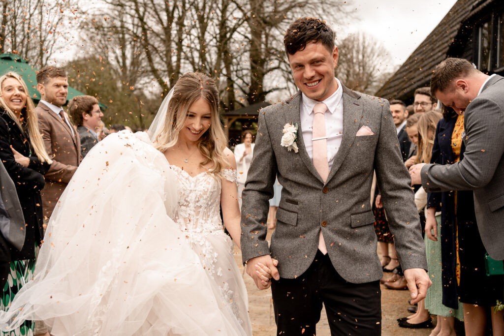 Clock Barn Spring Wedding photos by Hampshire wedding photographer Martin Bell Photography