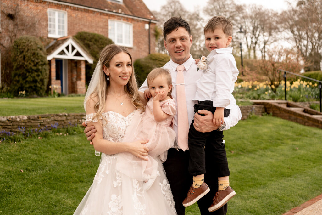 Clock Barn Spring Wedding photos by Hampshire wedding photographer Martin Bell Photography