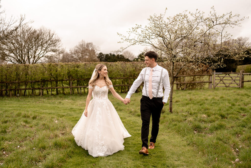 Clock Barn Spring Wedding photos by Hampshire wedding photographer Martin Bell Photography