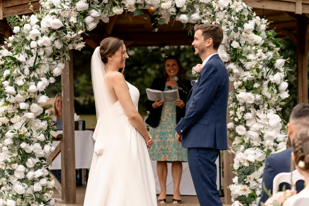 Audleys Wood Hotel wedding photographer - Martin Bell Photography - Outdoor ceremony
