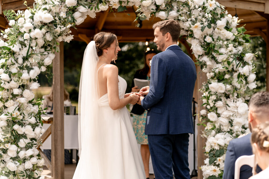 Audleys Wood Hotel wedding photographer - Martin Bell Photography - Outdoor ceremony