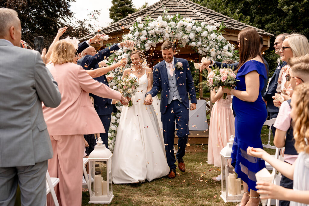 Audleys Wood Hotel wedding photographer - Martin Bell Photography - Outdoor ceremony