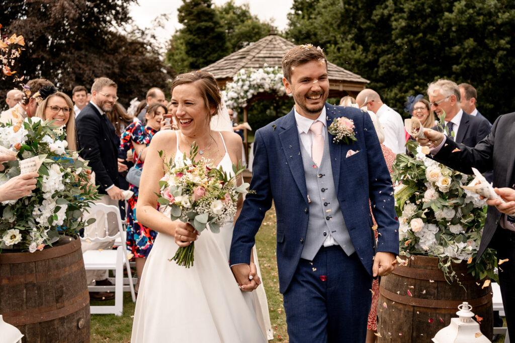 Audleys Wood Hotel wedding photographer - Martin Bell Photography - Outdoor ceremony