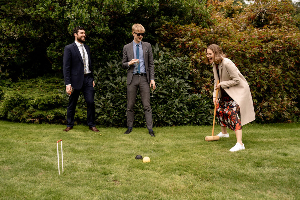 Natural candid wedding photography at The Great Barn Devon