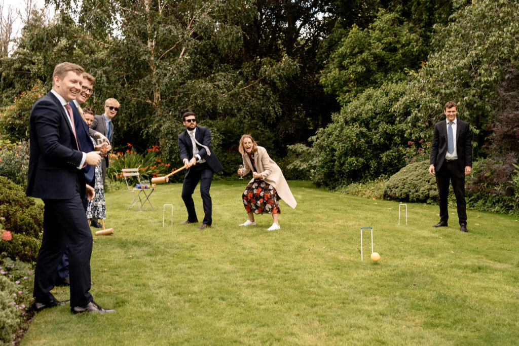 Natural candid wedding photography at The Great Barn Devon