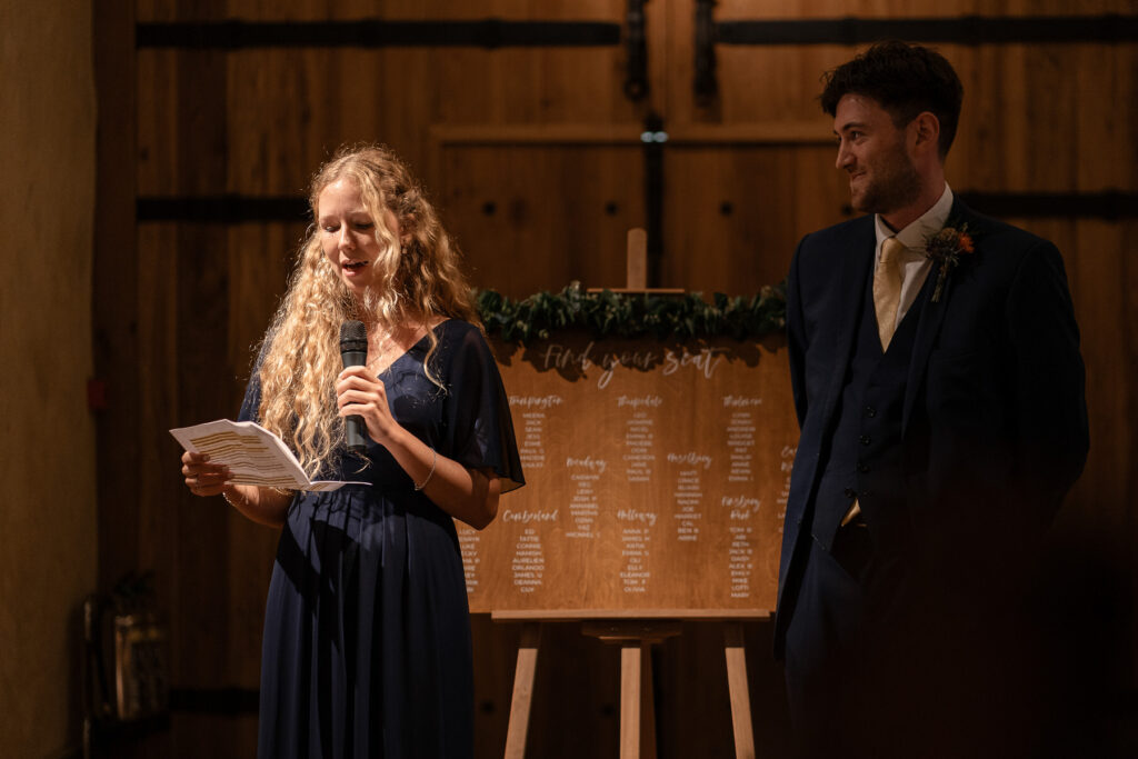 Natural candid wedding photography at The Great Barn Devon