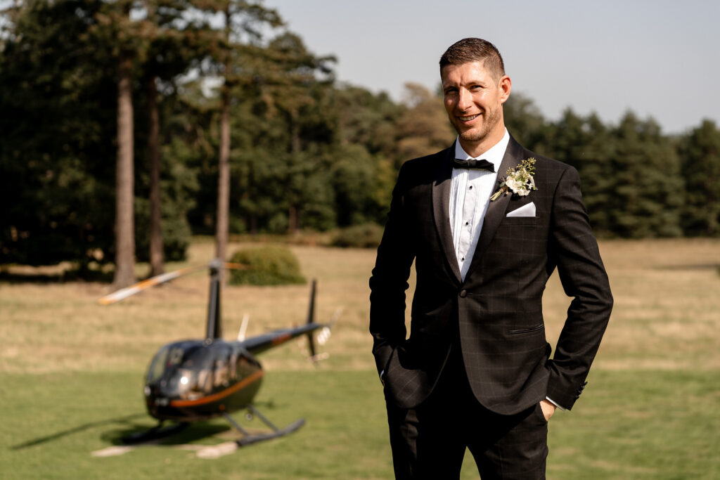 Megan and Dan’s elegant black-tie wedding at Rhinefield House in the New Forest, captured by Martin Bell Photography.