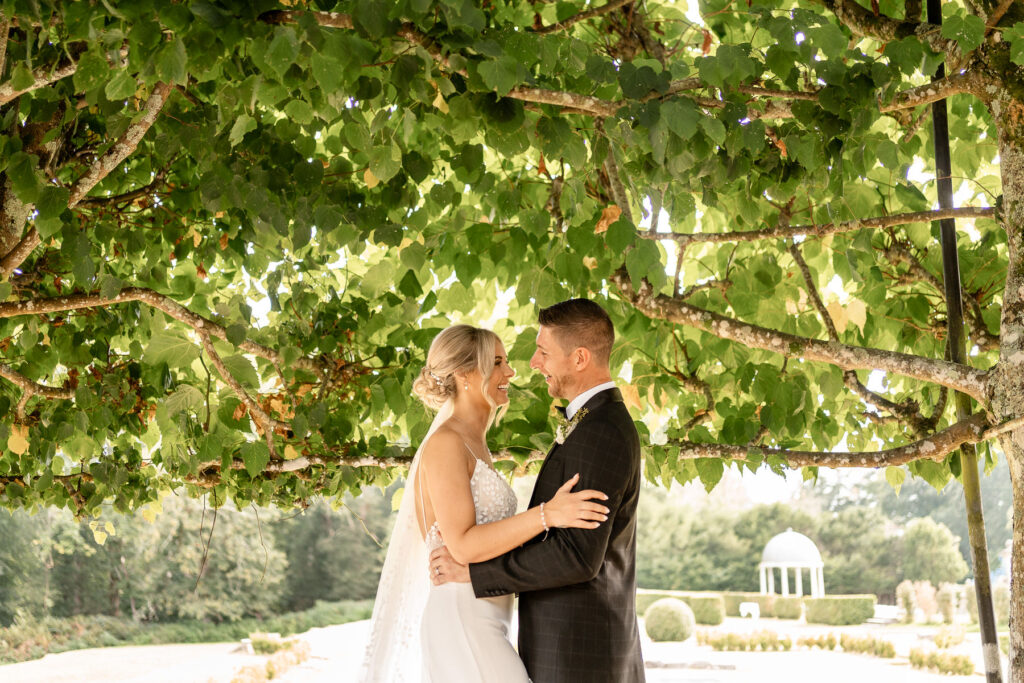 Megan and Dan’s elegant black-tie wedding at Rhinefield House in the New Forest, captured by Martin Bell Photography.