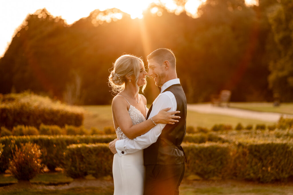 Megan and Dan’s elegant black-tie wedding at Rhinefield House in the New Forest, captured by Martin Bell Photography.