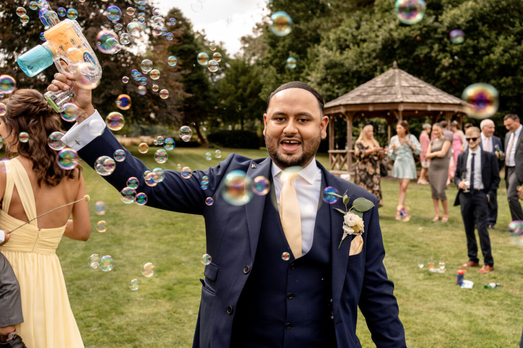 natural wedding photography at a Summer wedding at Audleys Wood