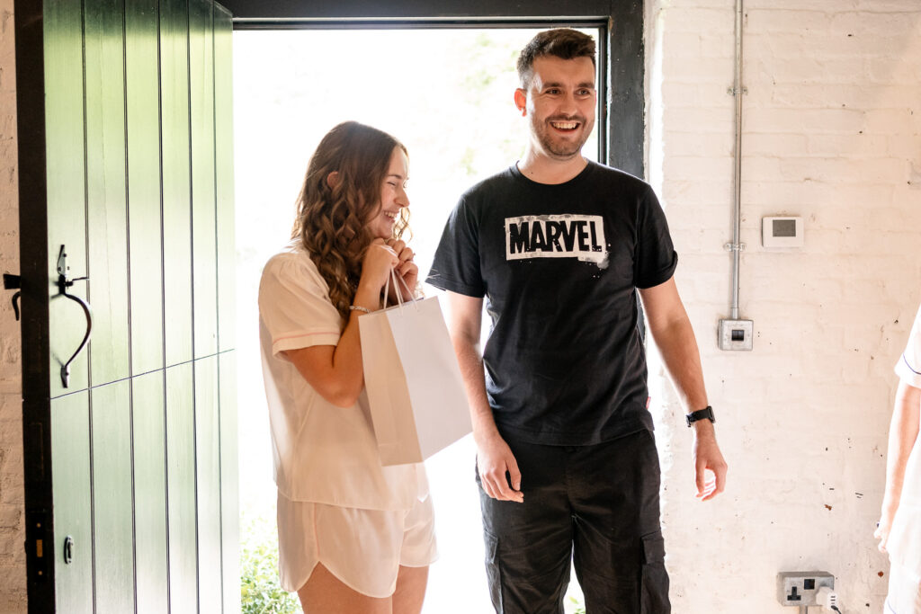 Clock Barn wedding photos by Martin Bell Photography