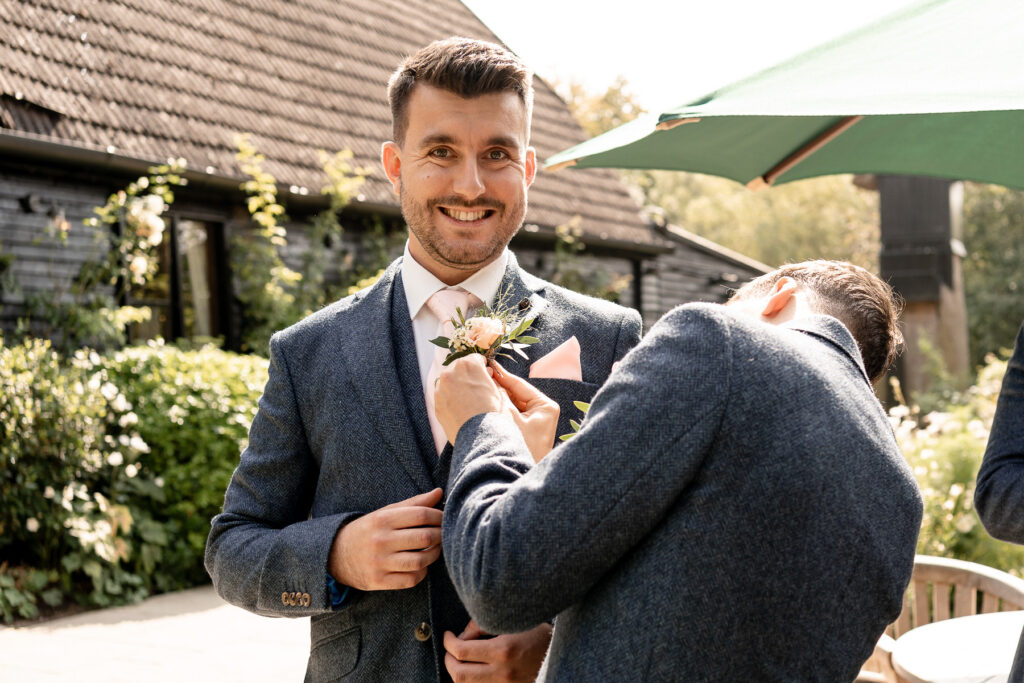 Clock Barn wedding photos by Martin Bell Photography