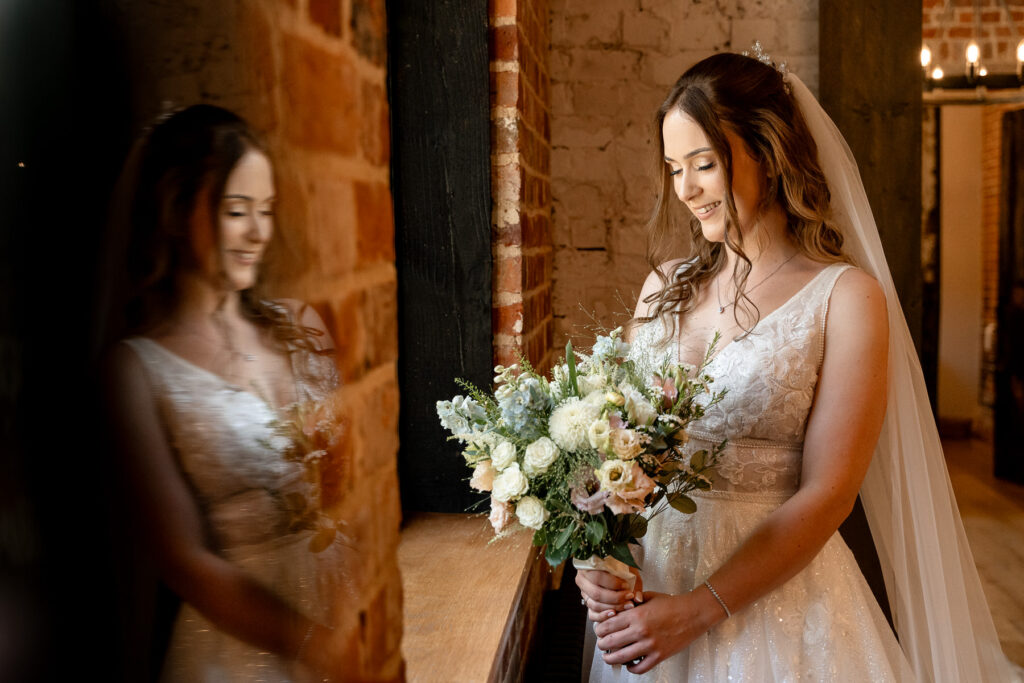 Clock Barn wedding photos by Martin Bell Photography