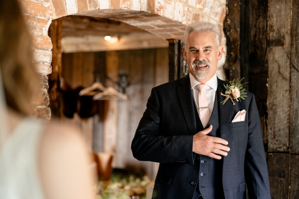 Clock Barn wedding photos by Martin Bell Photography