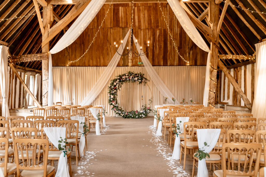Clock Barn wedding photos by Martin Bell Photography