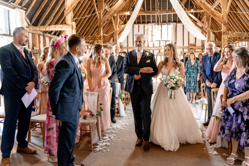 Clock Barn wedding photos by Martin Bell Photography