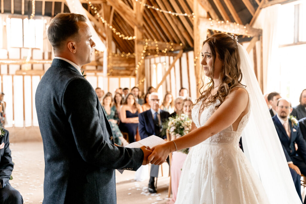 Clock Barn wedding photos by Martin Bell Photography
