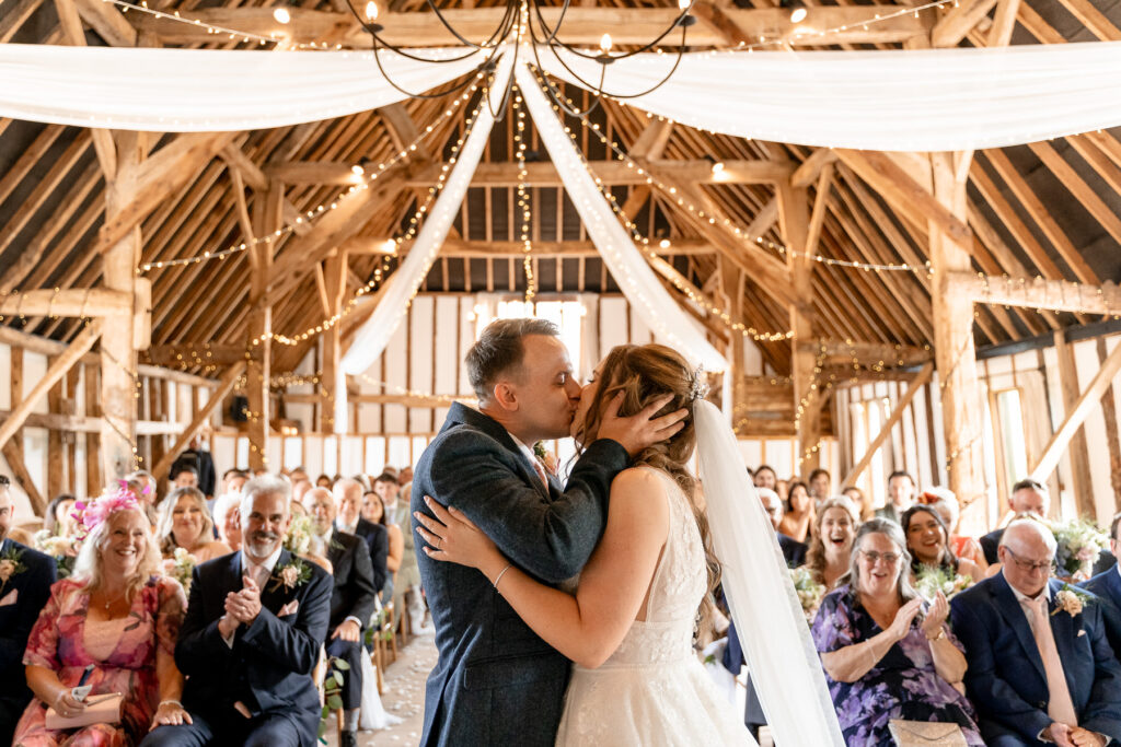 Clock Barn wedding photos by Martin Bell Photography