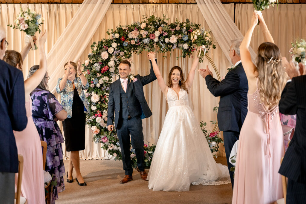 Clock Barn wedding photos by Martin Bell Photography