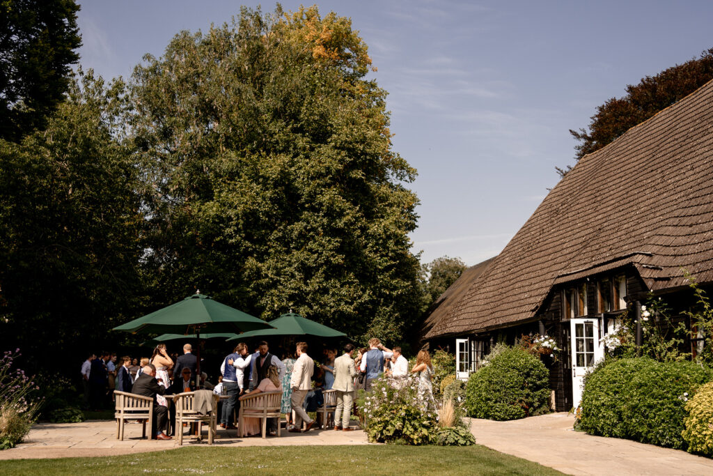 Clock Barn wedding photos by Martin Bell Photography