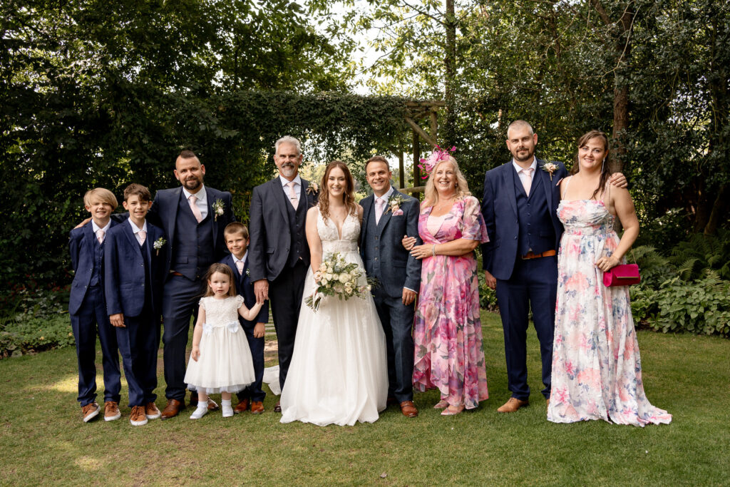 Clock Barn wedding photos by Martin Bell Photography