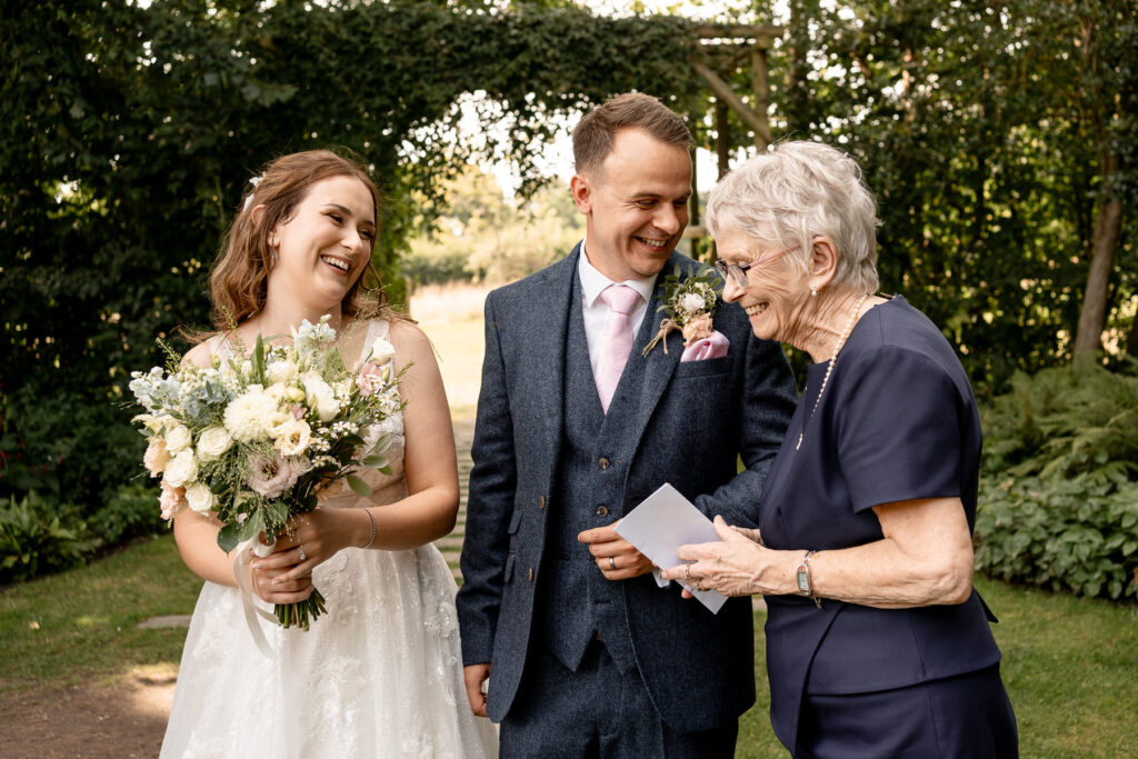 Clock Barn wedding photos by Martin Bell Photography