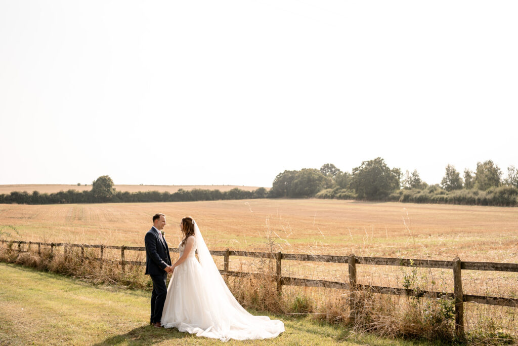 Clock Barn wedding photos by Martin Bell Photography