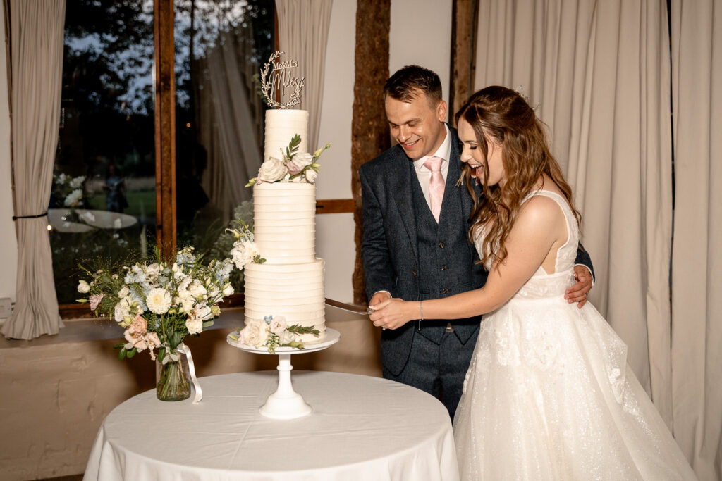 Clock Barn wedding photos by Martin Bell Photography