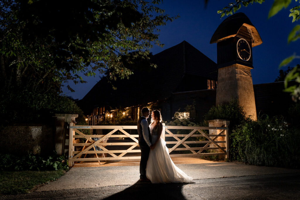 Clock Barn wedding photos by Martin Bell Photography