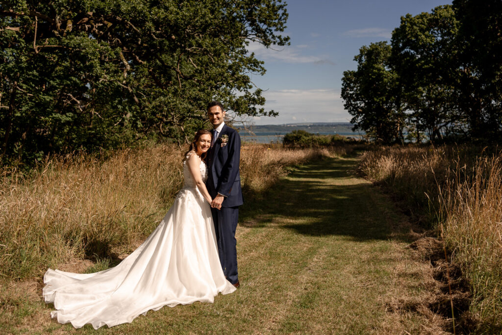 Pylewell Park wedding photographer - photos by the sea - Martin Bell